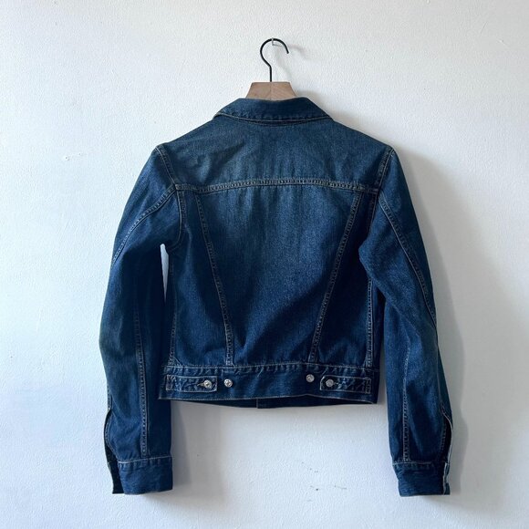 Diesel Cropped Denim Jacket, Size Small - Picture 2 of 6